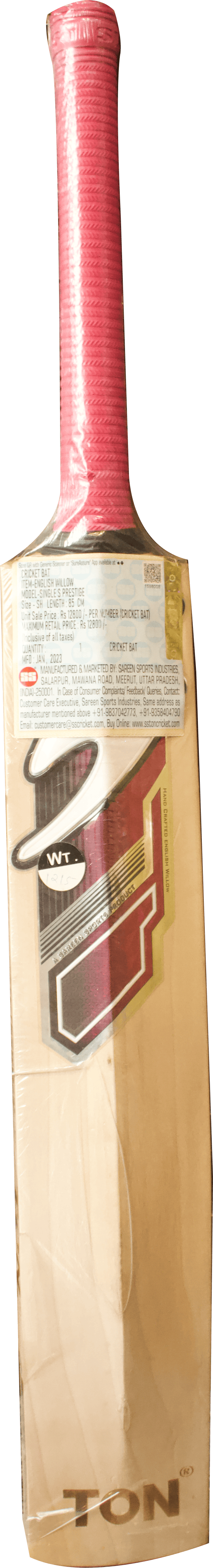 TON/SS Cricket Bat (EW) - 2